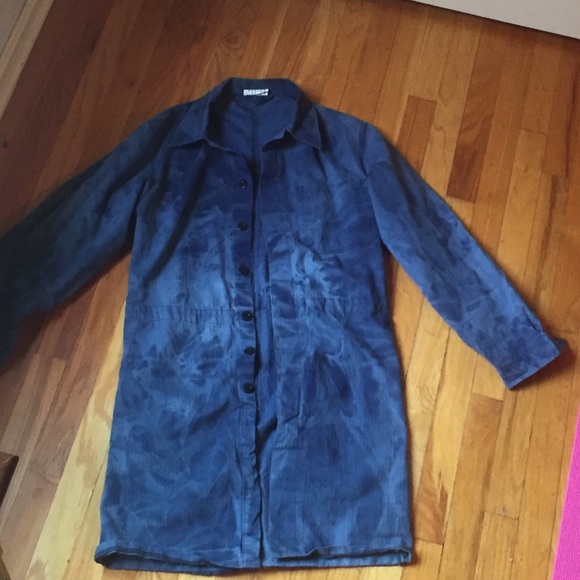 Urban Outfitters Long Jean Jacket - Picture 2 of 3
